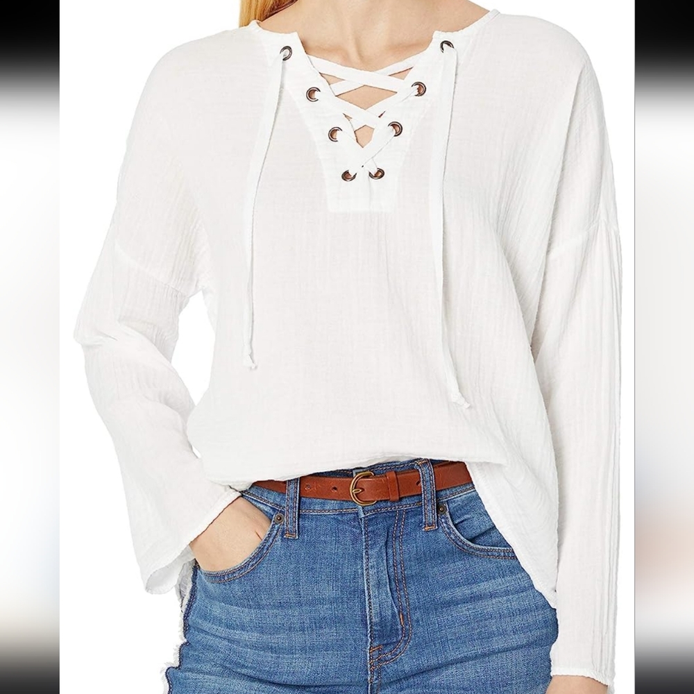 Velvet by Graham & Spence Gauze Top